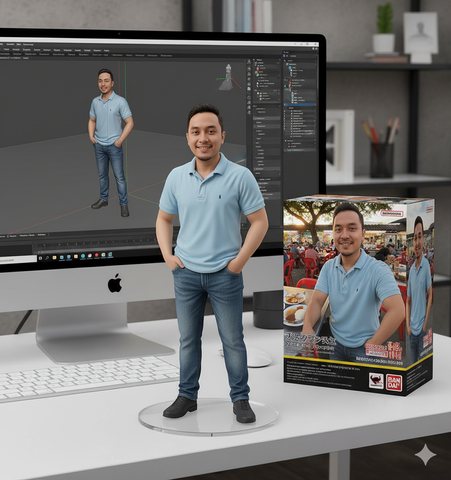 Your own 1/7 scale figure, example result